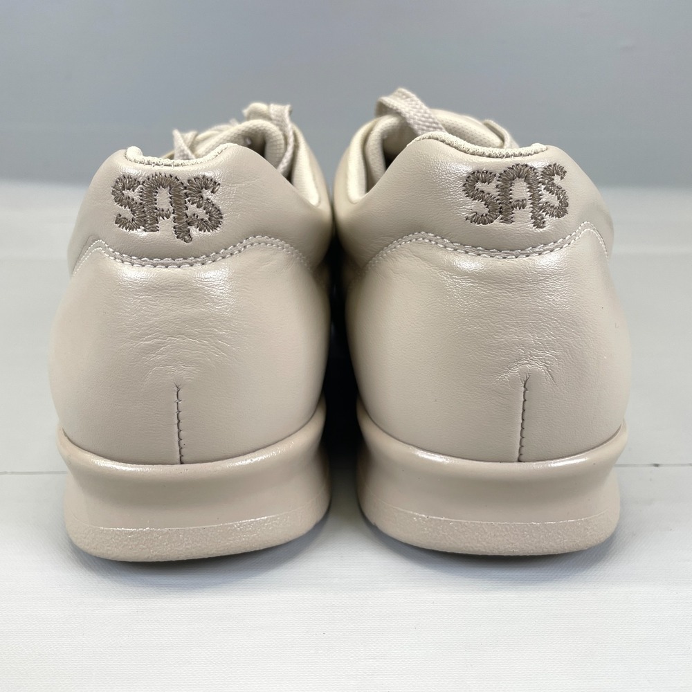 SAS Free Time Shoes Womens Size 8.5 M Bone Beige Leather Walking Comfort Sneaker - Picture 5 of 10